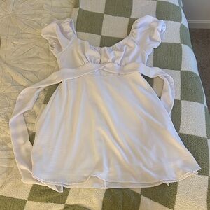 Altar'd State White graduation dress